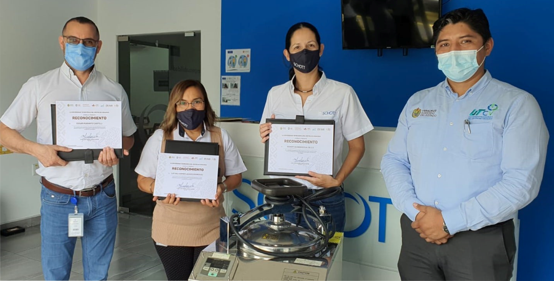 UTCV RECIBE DONACIÓN DE EQUIPO PARA PRÁCTICAS ESTUDIANTILES