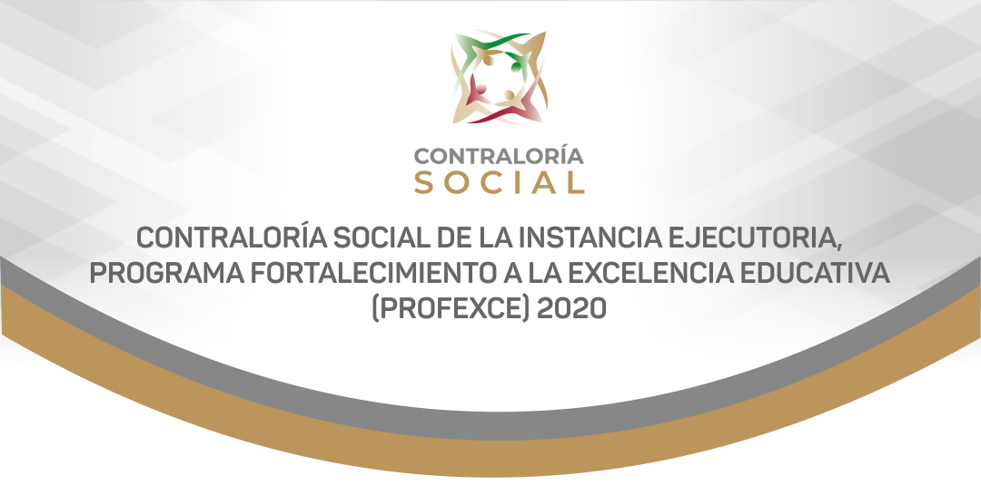 Contraloría Social PROFEXCE 