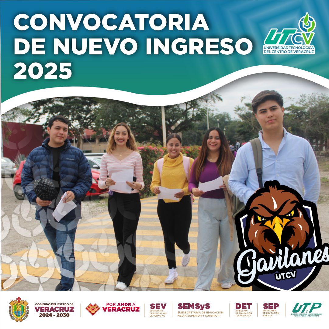 Imagen de la convocatoria de nuevo ingreso TSU 2021