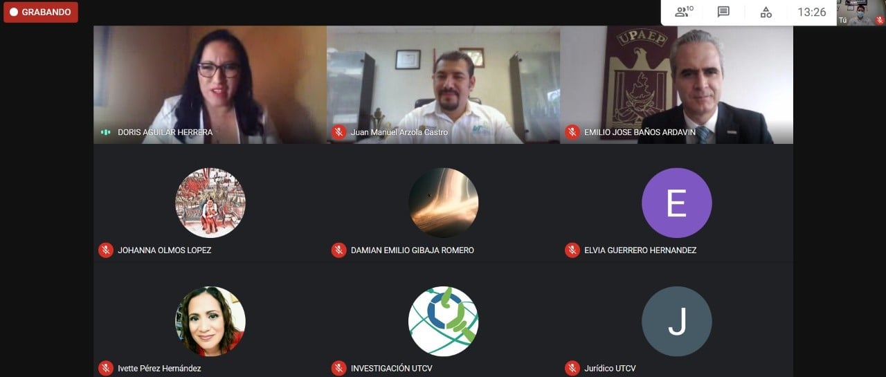 UPAEP Y UTCV FIRMAN CONVENIO DE COLABORACIÓN.